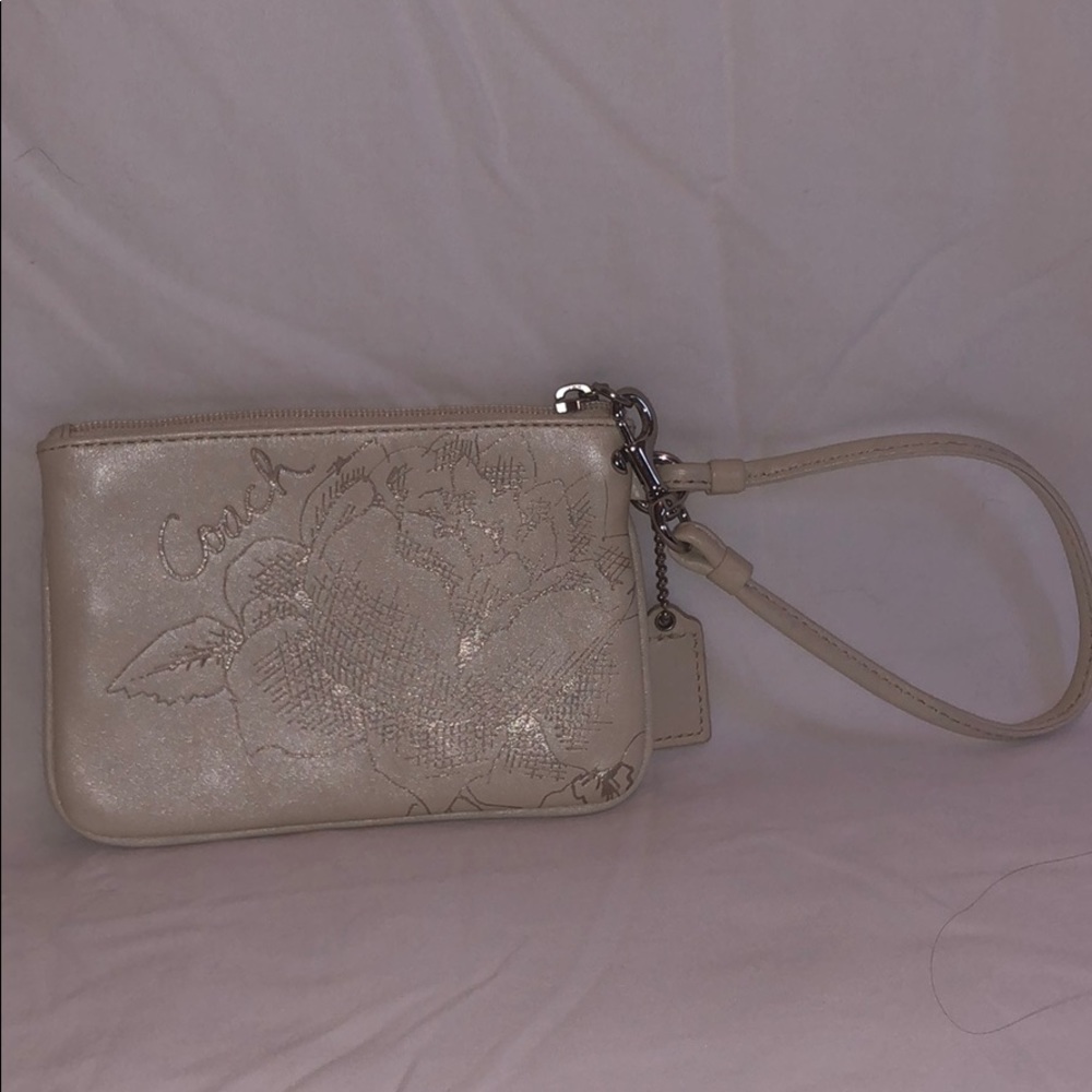 Mini Coach Wristlet